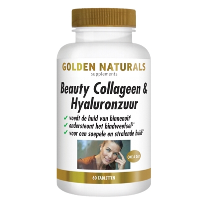 GOLDEN NATURALS BEAUTY COLLAGEEN  HYALYRONZUUR 60ST